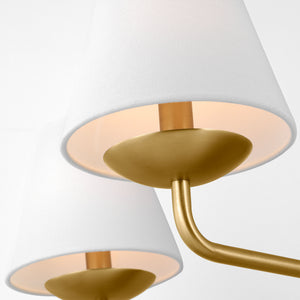 Visual Comfort Studio - DJC1175SB - Five Light Chandelier - Albion - Satin Brass