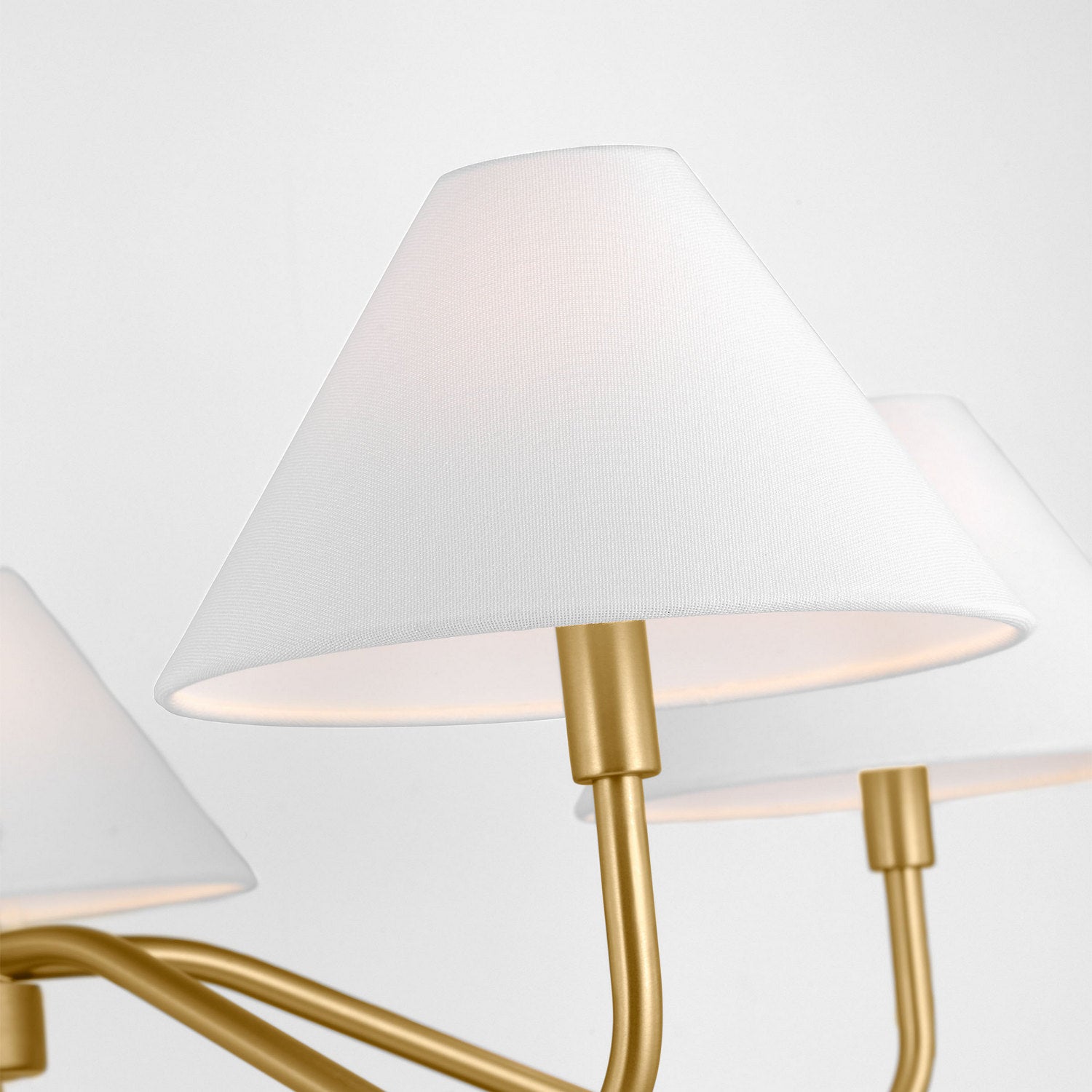 Visual Comfort Studio - DJC1205SB - Five Light Chandelier - Eldon - Satin Brass