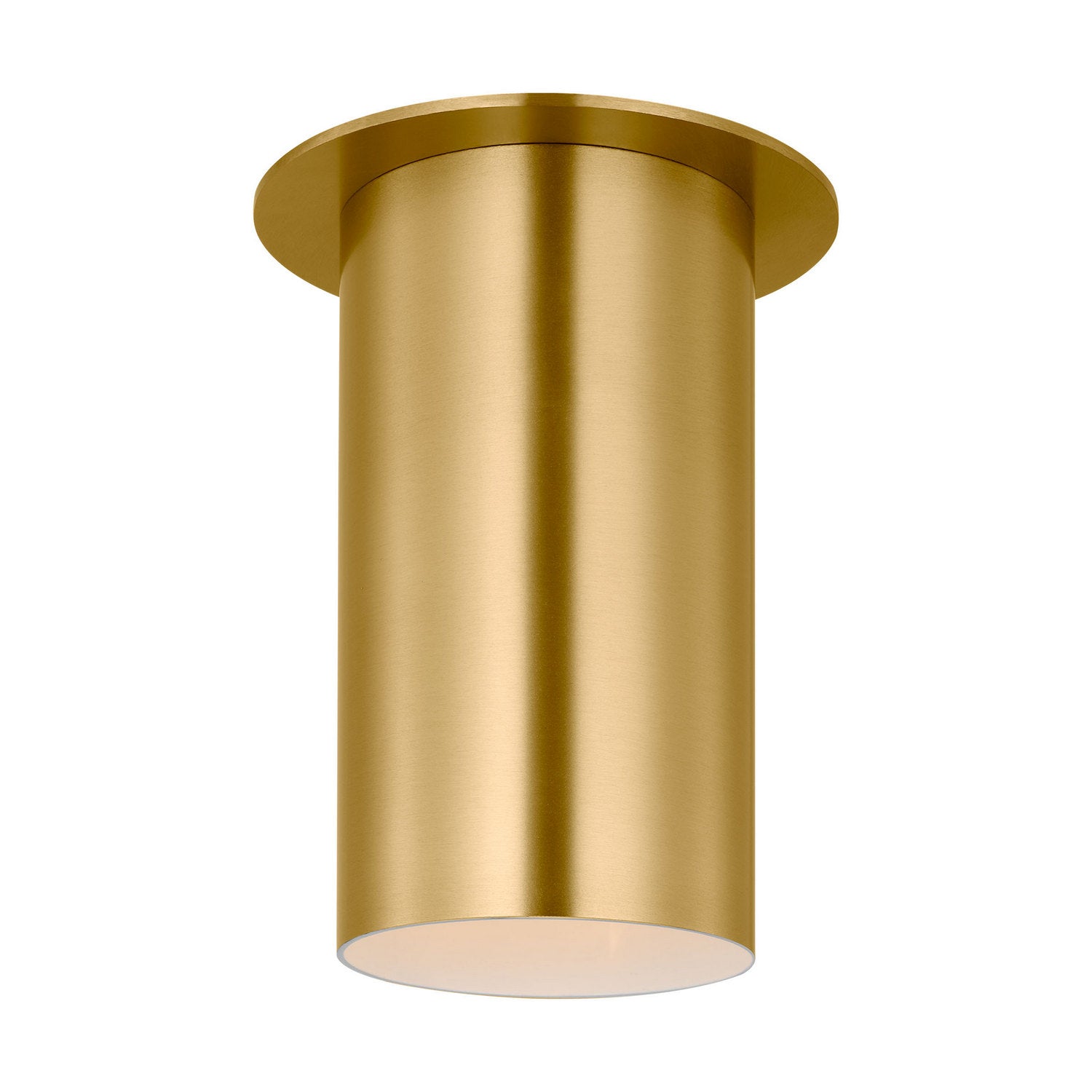 Visual Comfort Studio - DJF1021SB - One Light Flush Mount - Archer - Satin Brass