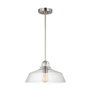 Visual Comfort Studio - DJP1121BS - One Light Pendant - Payton - Brushed Steel