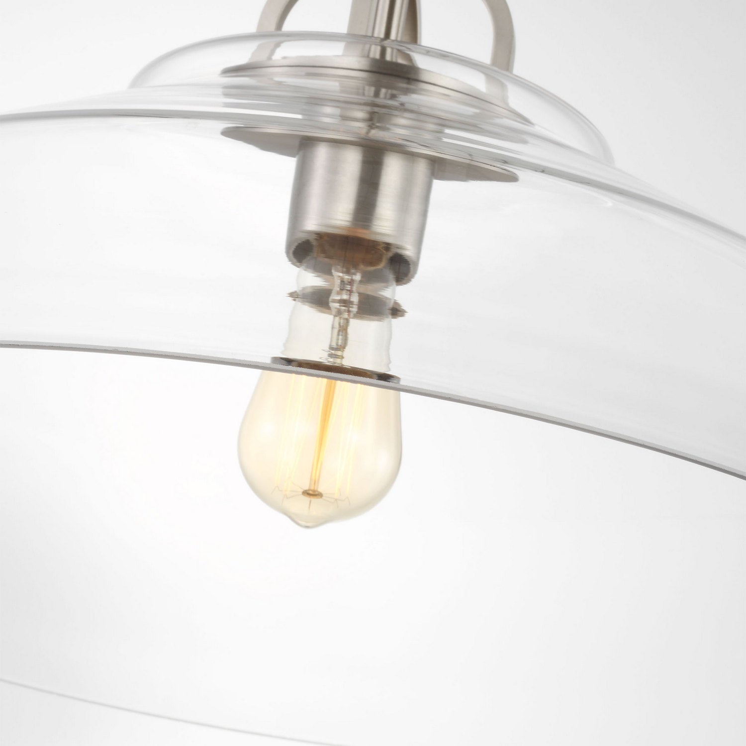 Visual Comfort Studio - DJP1121BS - One Light Pendant - Payton - Brushed Steel