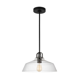 Visual Comfort Studio - DJP1121MBK - One Light Pendant - Payton - Midnight Black