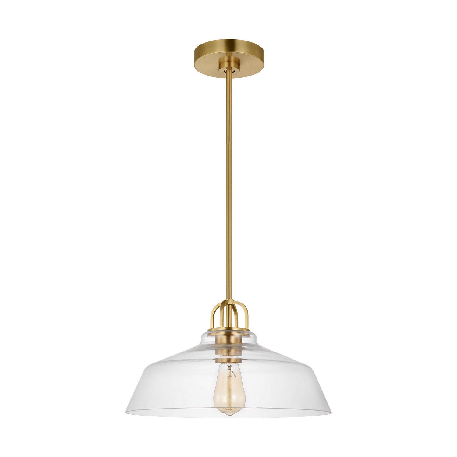 Visual Comfort Studio - DJP1121SB - One Light Pendant - Payton - Satin Brass