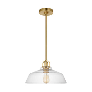 Visual Comfort Studio - DJP1121SB - One Light Pendant - Payton - Satin Brass