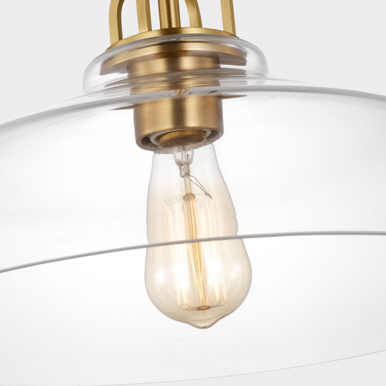 Visual Comfort Studio - DJP1121SB - One Light Pendant - Payton - Satin Brass