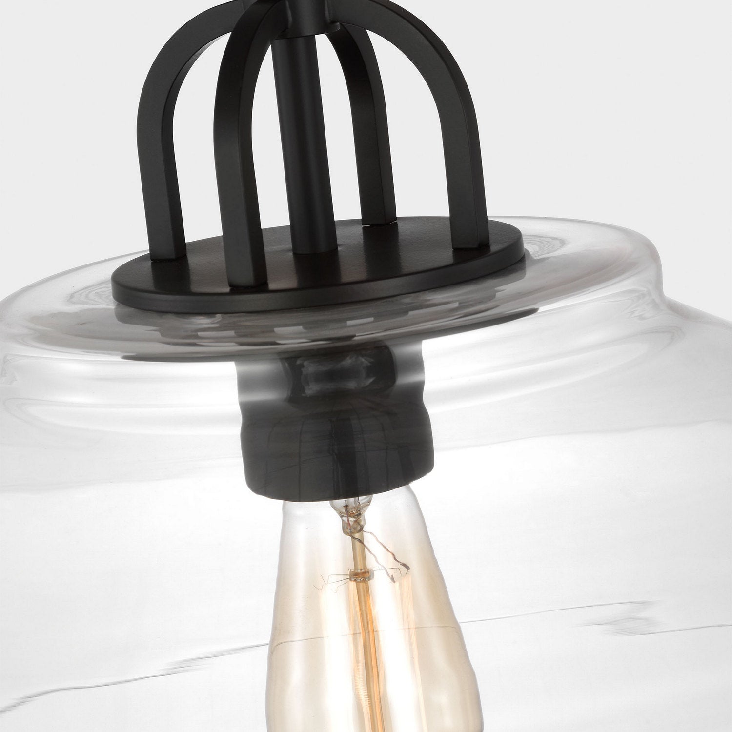 Visual Comfort Studio - DJP1131MBK - One Light Pendant - Payton - Midnight Black