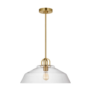 Visual Comfort Studio - DJP1131SB - One Light Pendant - Payton - Satin Brass