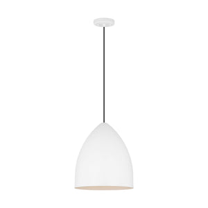 Visual Comfort Studio - DJP1151MWT - One Light Pendant - Huron - Matte White