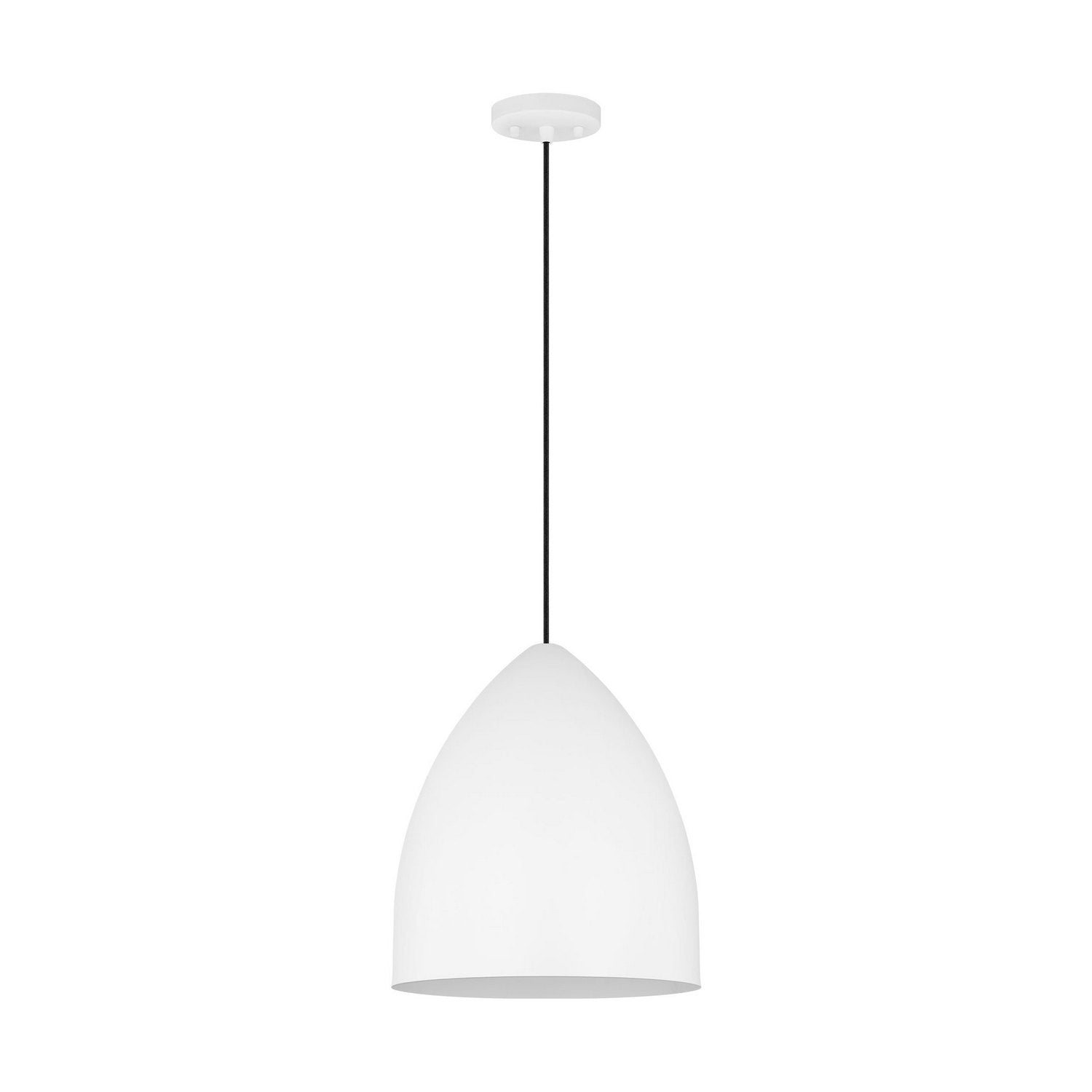 Visual Comfort Studio - DJP1151MWT - One Light Pendant - Huron - Matte White