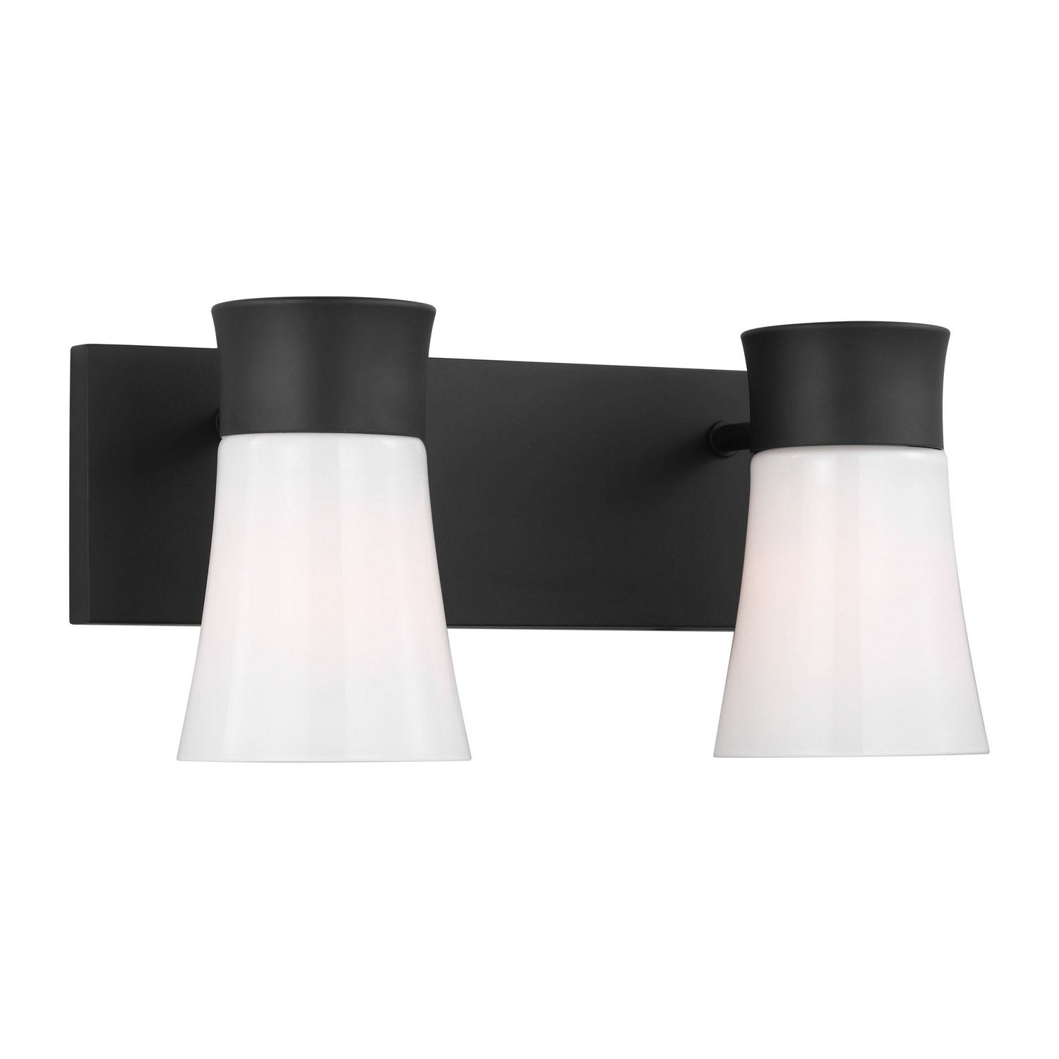 Visual Comfort Studio - DJV1082MBK - Two Light Vanity - Roy - Midnight Black