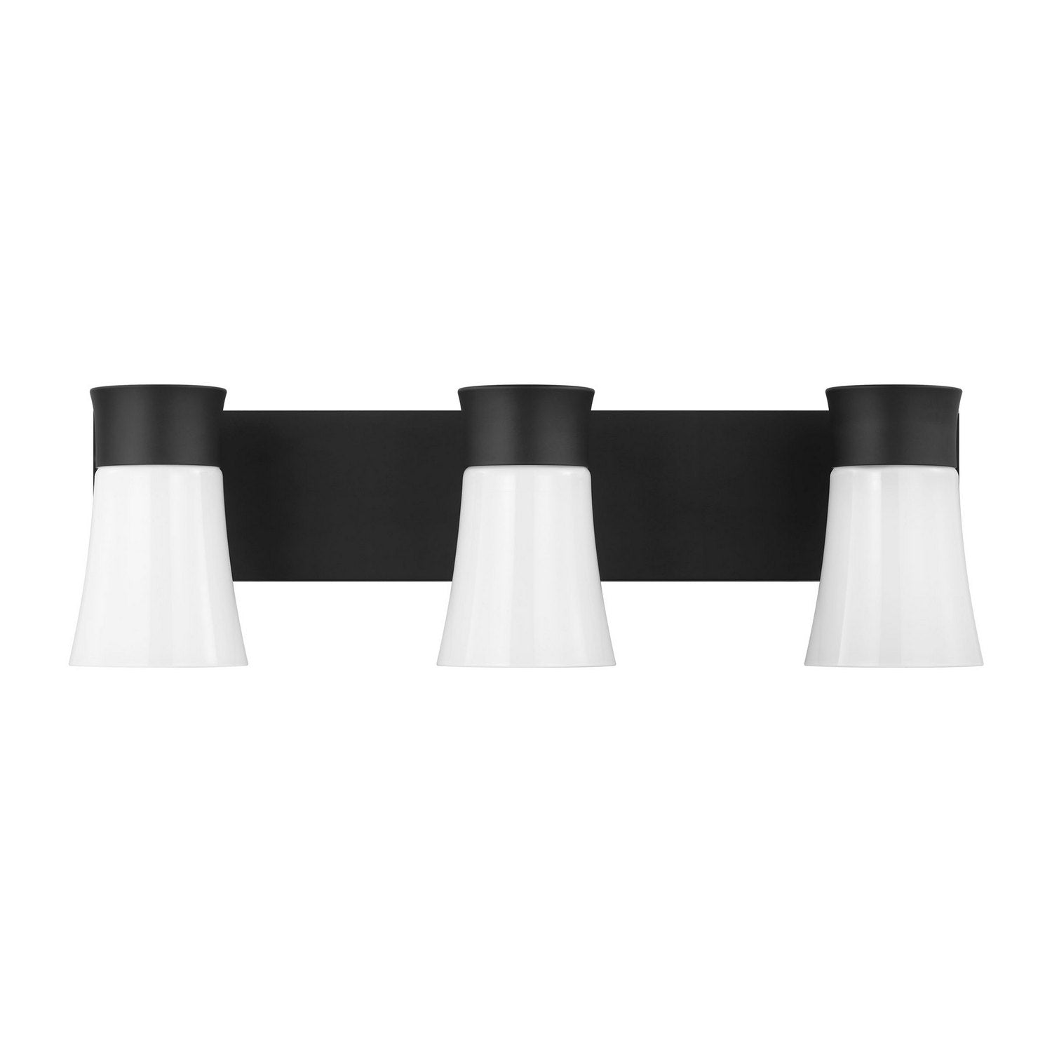 Visual Comfort Studio - DJV1083MBK - Three Light Vanity - Roy - Midnight Black