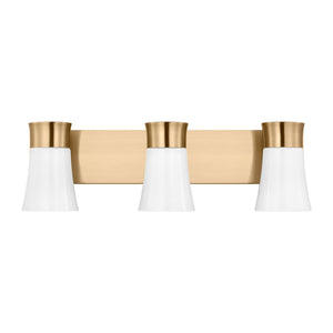 Visual Comfort Studio - DJV1083SB - Three Light Vanity - Roy - Satin Brass