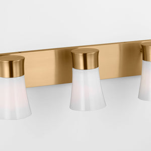 Visual Comfort Studio - DJV1083SB - Three Light Vanity - Roy - Satin Brass