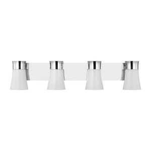 Visual Comfort Studio - DJV1084CH - Four Light Vanity - Roy - Chrome