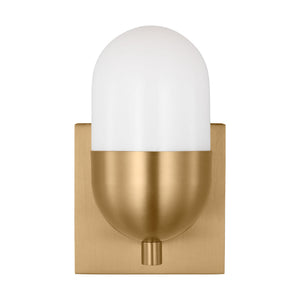 Visual Comfort Studio - DJV1091SB - One Light Vanity - Foster - Satin Brass