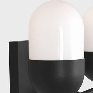 Visual Comfort Studio - DJV1092MBK - Two Light Vanity - Foster - Midnight Black