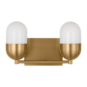 Visual Comfort Studio - DJV1092SB - Two Light Vanity - Foster - Satin Brass