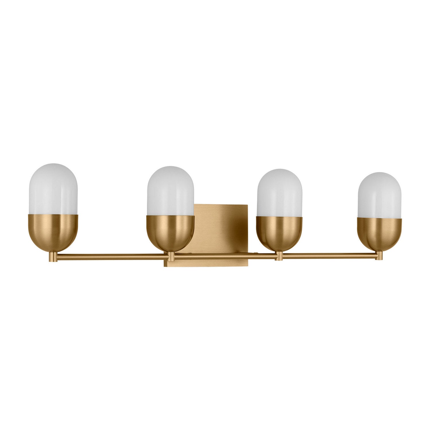 Visual Comfort Studio - DJV1094SB - Four Light Vanity - Foster - Satin Brass