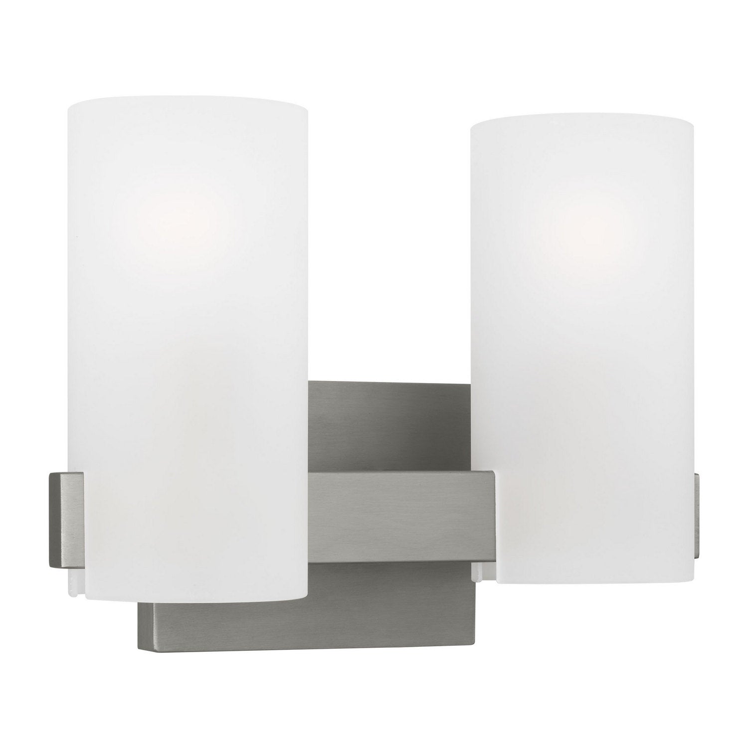 Visual Comfort Studio - DJV1102BS - Two Light Vanity - Rhode - Brushed Steel