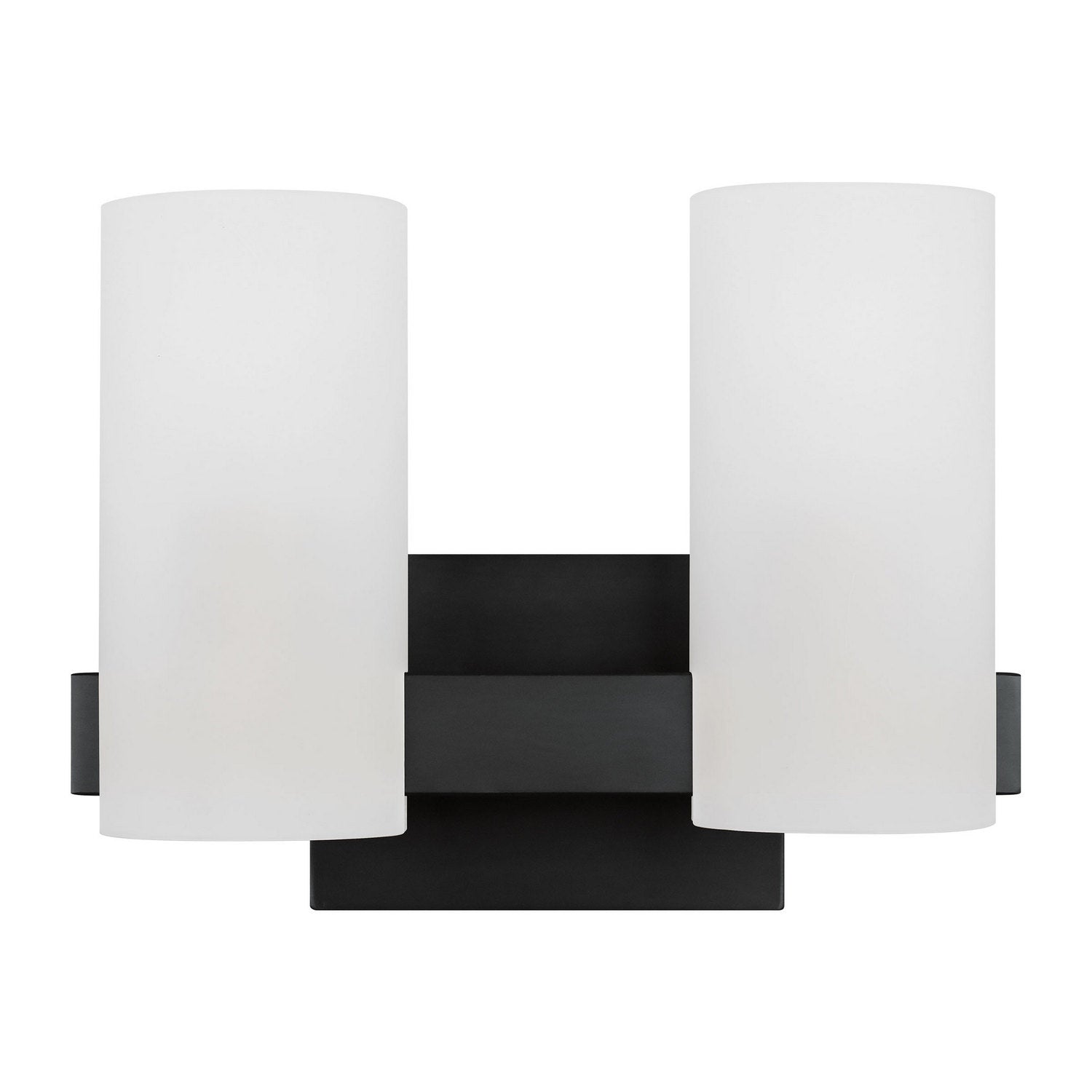 Visual Comfort Studio - DJV1102MBK - Two Light Vanity - Rhode - Midnight Black