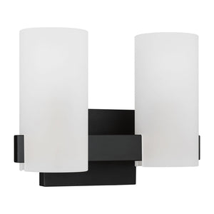 Visual Comfort Studio - DJV1102MBK - Two Light Vanity - Rhode - Midnight Black