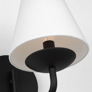 Visual Comfort Studio - DJW1071MBK - One Light Wall Sconce - Albion - Midnight Black