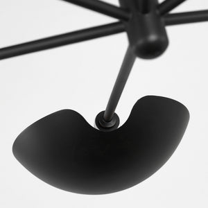 Visual Comfort Studio - EC1306AI - Six Light Chandelier - Nevel - Aged Iron