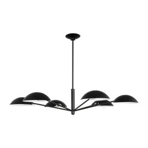 Visual Comfort Studio - EC1306AI - Six Light Chandelier - Nevel - Aged Iron