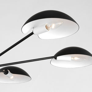 Visual Comfort Studio - EC1306AI - Six Light Chandelier - Nevel - Aged Iron