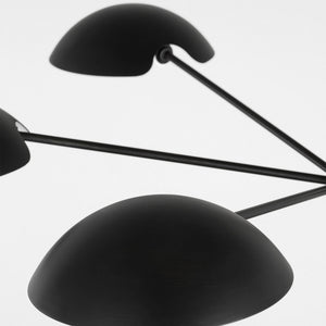 Visual Comfort Studio - EC1306AI - Six Light Chandelier - Nevel - Aged Iron