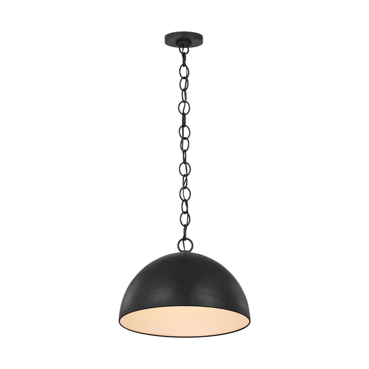 Visual Comfort Studio - EP1241AI - One Light Pendant - Whare - Aged Iron