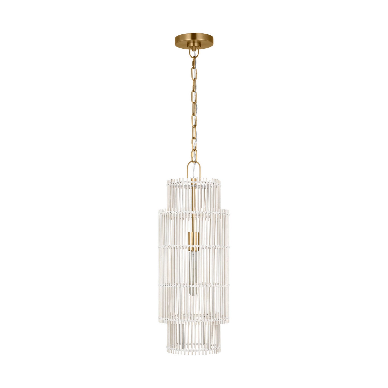 Visual Comfort Studio - EP1411BBS - One Light Pendant - Elio - Burnished Brass