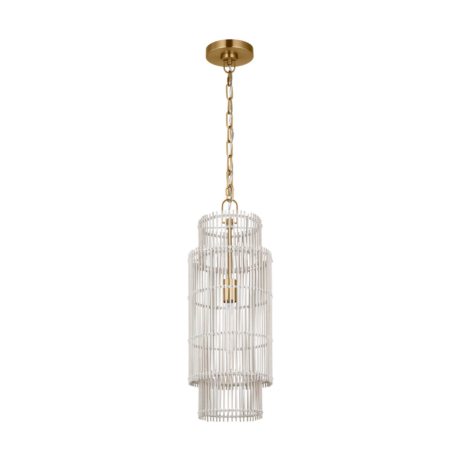 Visual Comfort Studio - EP1411BBS - One Light Pendant - Elio - Burnished Brass