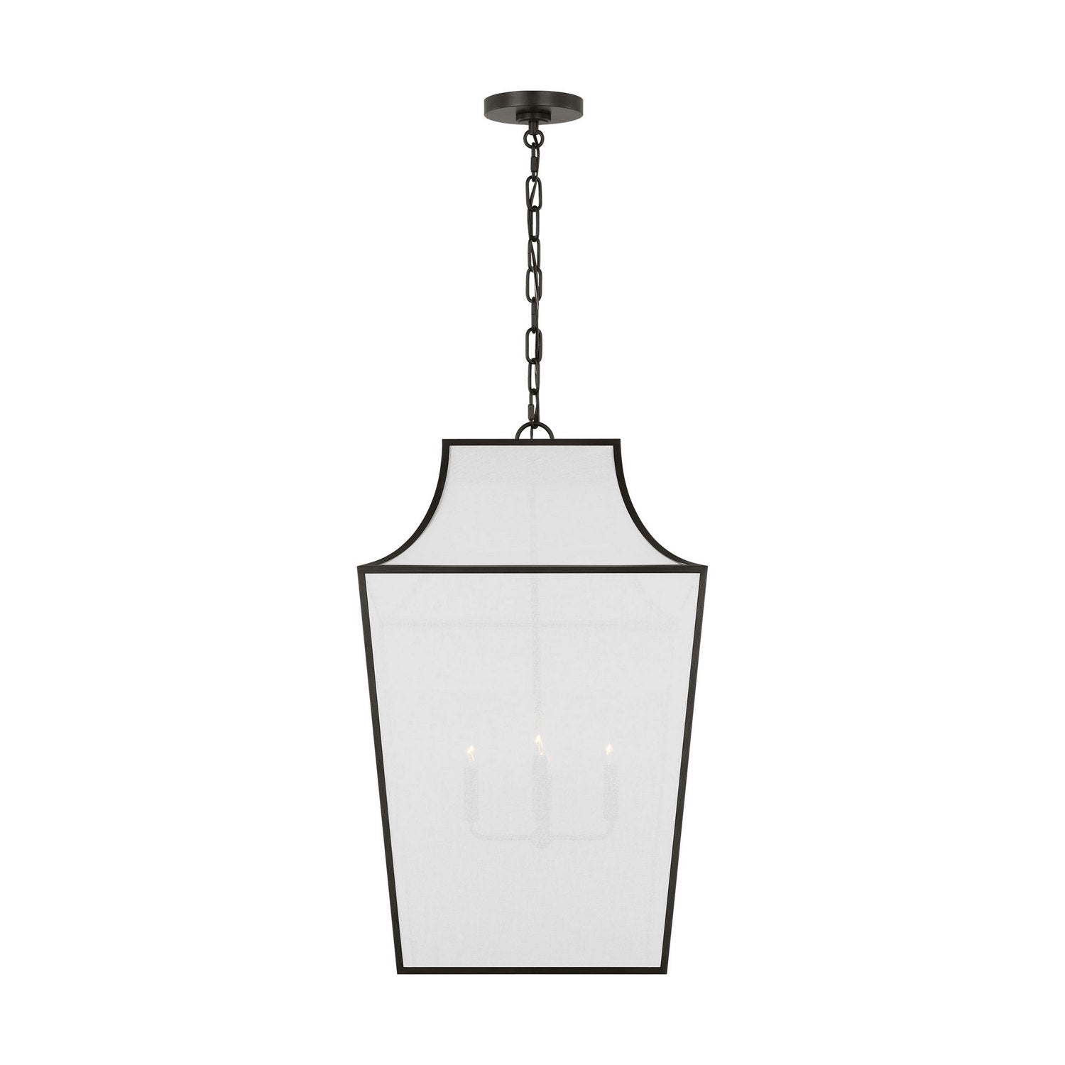 Visual Comfort Studio - EP1434AI - Four Light Pendant - Arnio - Aged Iron
