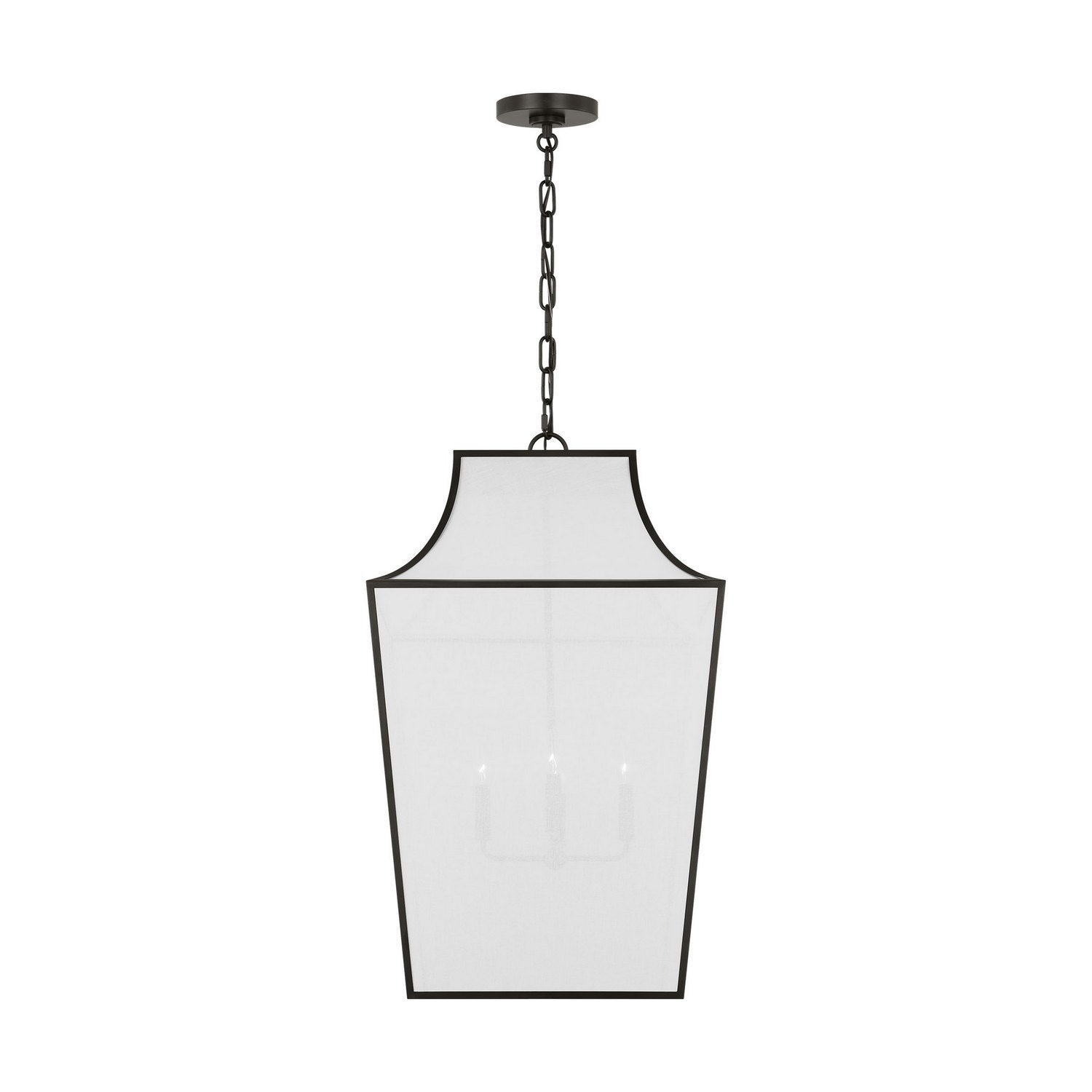 Visual Comfort Studio - EP1434AI - Four Light Pendant - Arnio - Aged Iron