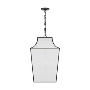 Visual Comfort Studio - EP1434AI - Four Light Pendant - Arnio - Aged Iron