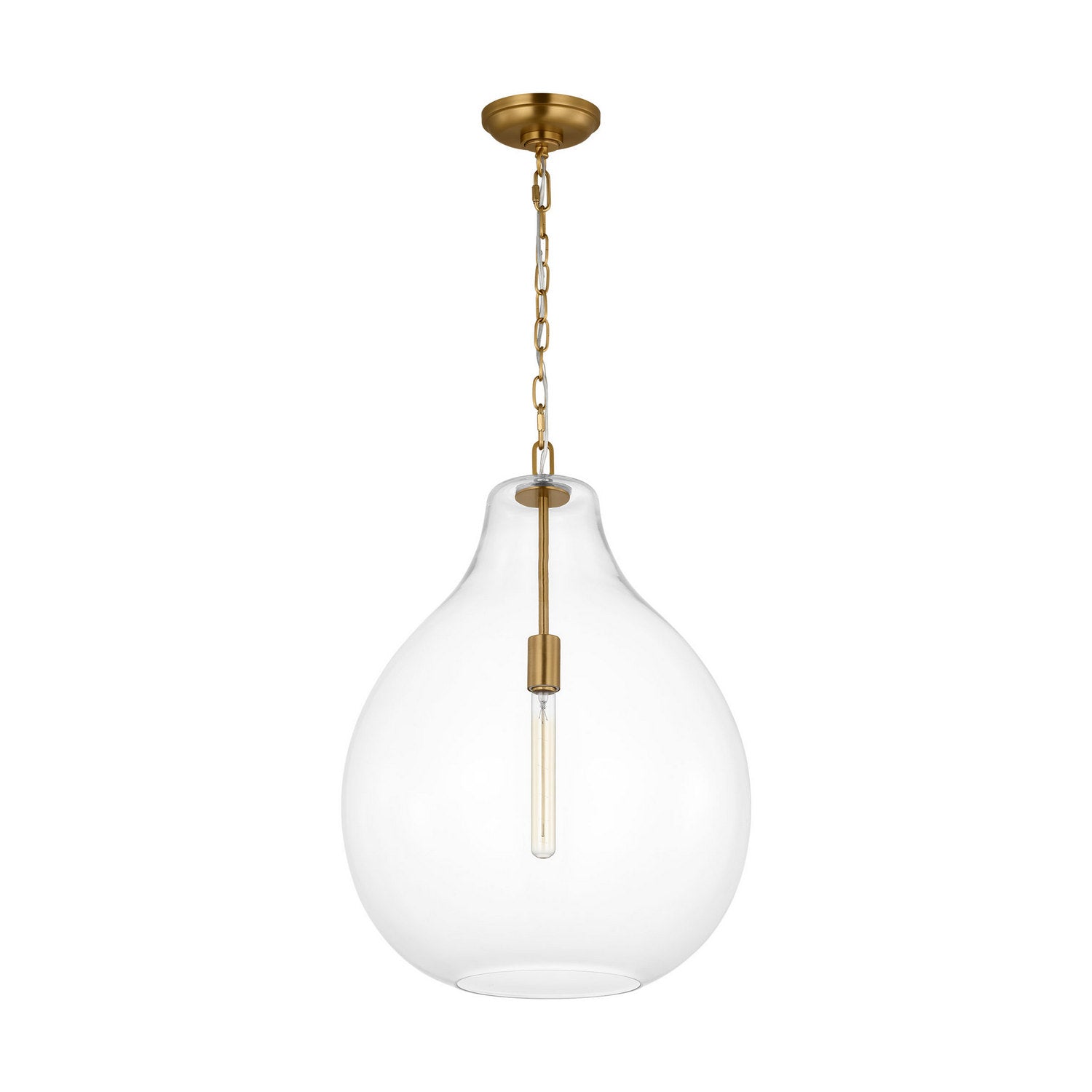 Visual Comfort Studio - EP1441BBS - One Light Pendant - Magnus - Burnished Brass