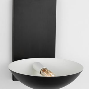 Visual Comfort Studio - EW1181AI - One Light Wall Sconce - Nevel - Aged Iron