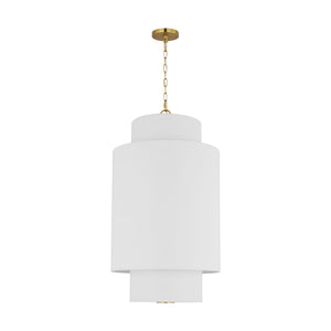 Visual Comfort Studio - KSP1171BBS - One Light Pendant - Sawyer - Burnished Brass