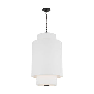 Visual Comfort Studio - KSP1171MBK - One Light Pendant - Sawyer - Midnight Black