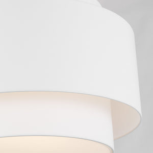 Visual Comfort Studio - KSP1184PN - Four Light Pendant - Sawyer - Polished Nickel