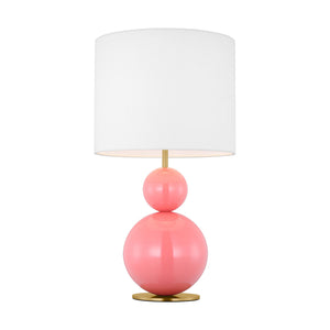 Visual Comfort Studio - KST1221CRL1 - One Light Table Lamp - Suki - Coral