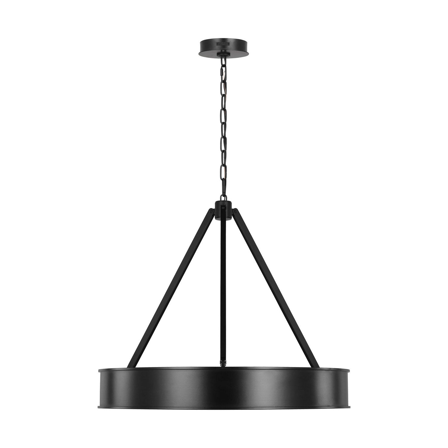 Visual Comfort Studio - LC1211AI-L1 - LED Chandelier - Leonard - Aged Iron