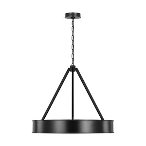 Visual Comfort Studio - LC1211AI-L1 - LED Chandelier - Leonard - Aged Iron