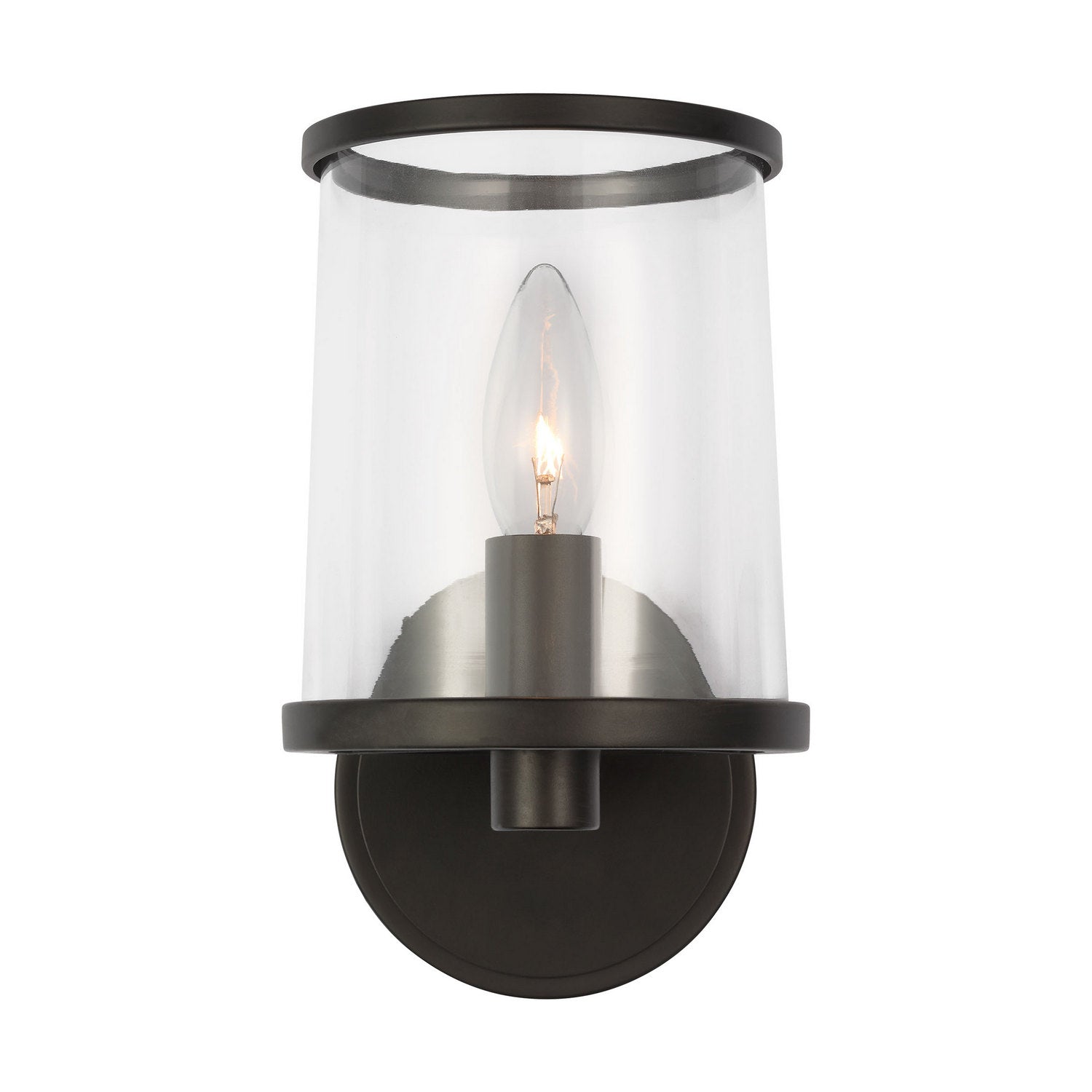 Visual Comfort Studio - LV1081AI - One Light Vanity - Reynolds - Aged Iron