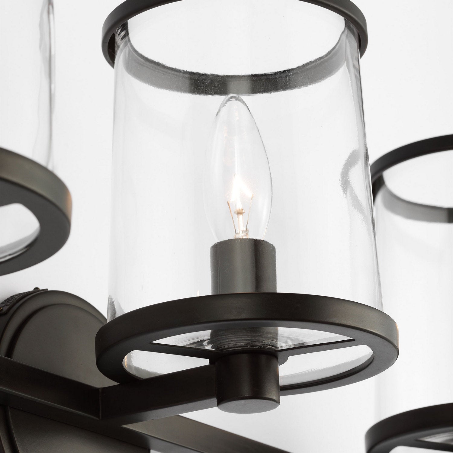 Visual Comfort Studio - LV1083AI - Three Light Vanity - Reynolds - Aged Iron