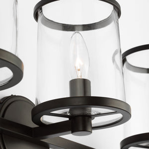 Visual Comfort Studio - LV1083AI - Three Light Vanity - Reynolds - Aged Iron