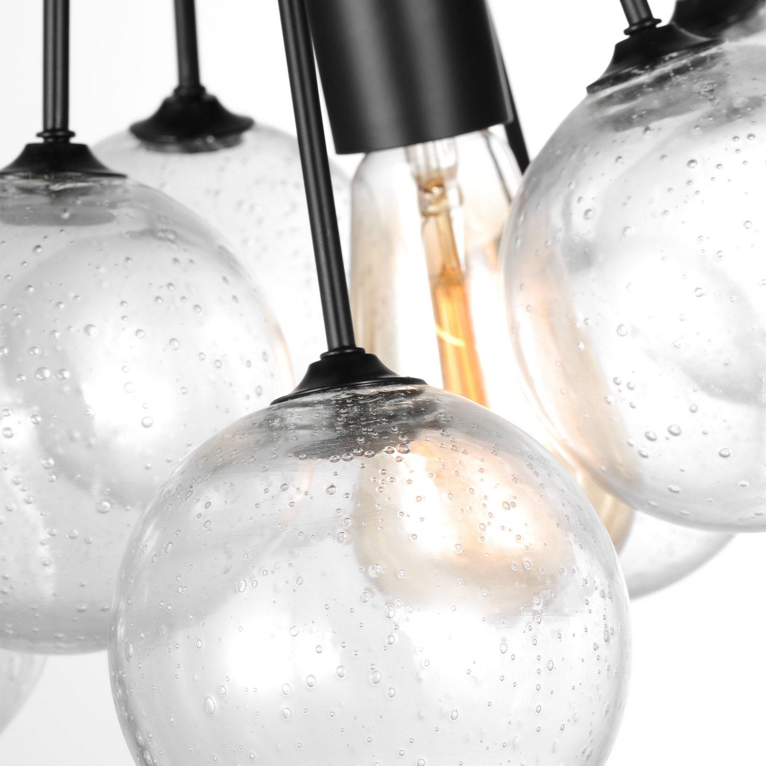 Visual Comfort Studio - 6514301-112 - One Light Pendant - Bronzeville - Midnight Black