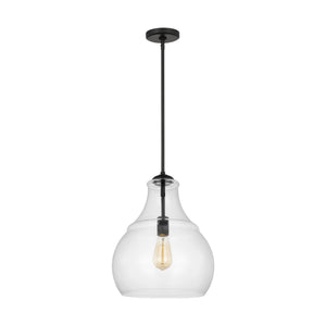 Visual Comfort Studio - P1483MBK - One Light Pendant - Zola - Midnight Black
