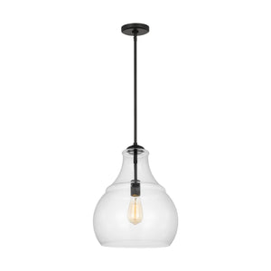 Visual Comfort Studio - P1483MBK - One Light Pendant - Zola - Midnight Black